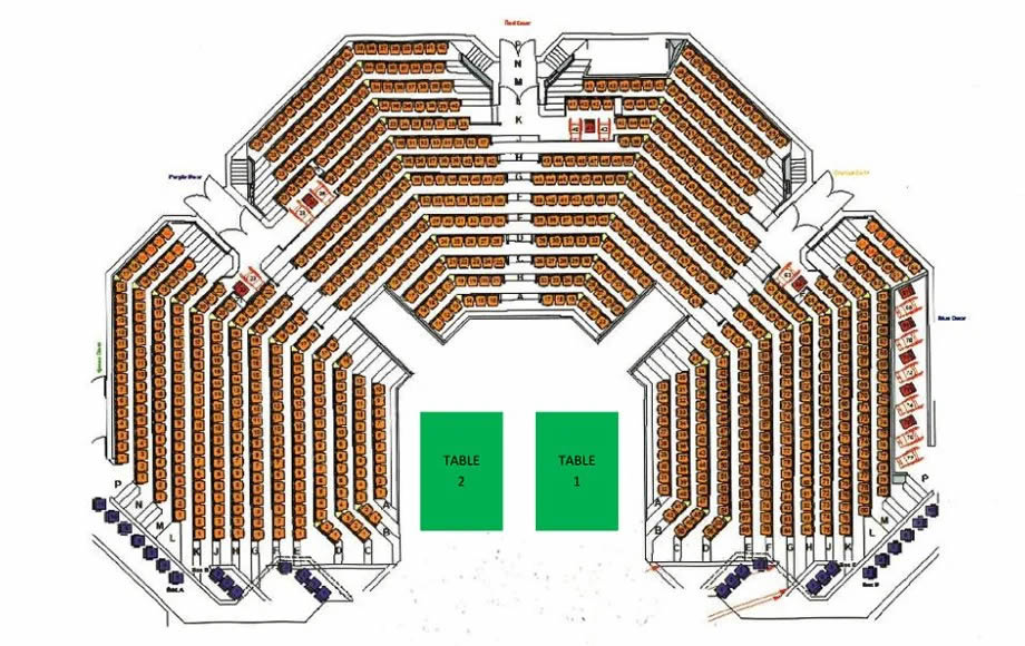 Crucible Theatre, Sheffield, United Kingdom Seating Plan