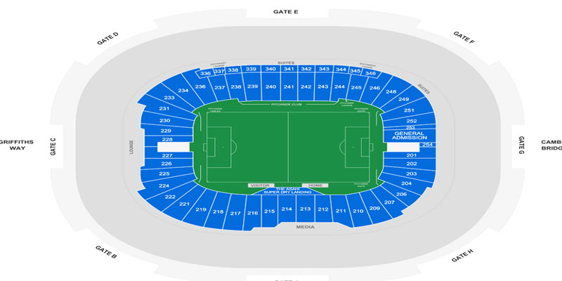 BC Place, Vancouver, Canada Seating Plan