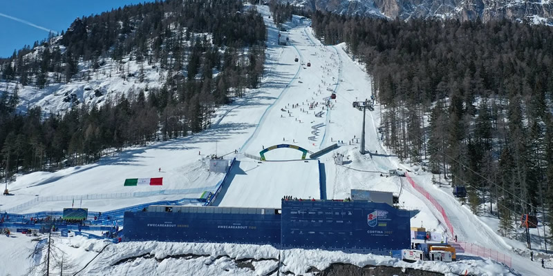 Tofane Alpine Skiing Centre, Cortina/Anterselva, Italy / Tofane Alpine Skiing Centre, Cortina/Anterselva, Italy Venue Seating Plan