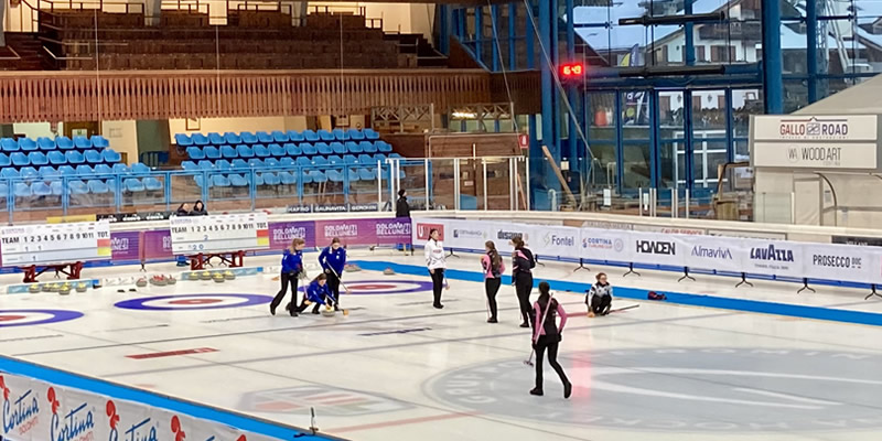 Cortina Curling Olympic Stadium, Cortina/Anterselva, Italy / Cortina Curling Olympic Stadium, Cortina/Anterselva, Italy Venue Seating Plan