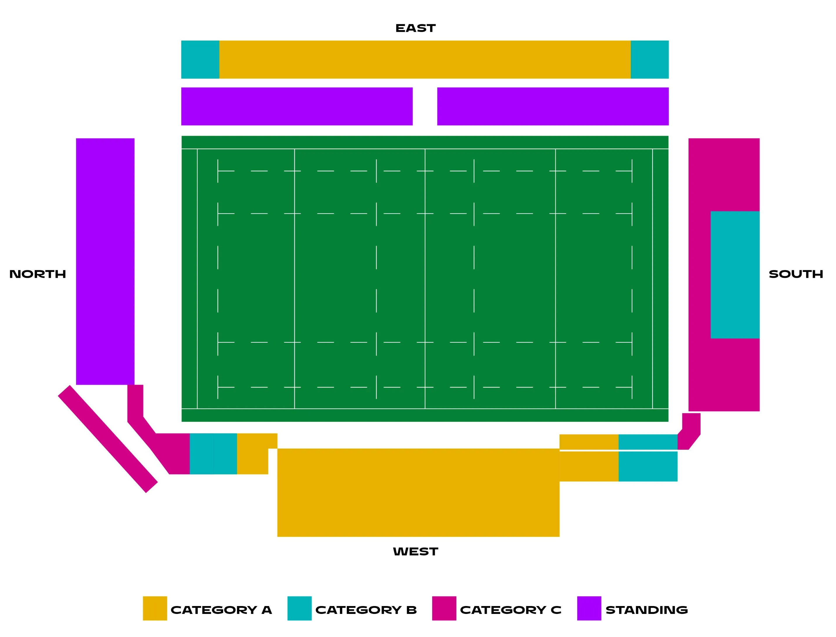 Sandy Park (Rugby), Exeter, United Kingdom / Sandy Park (Rugby), Exeter, United Kingdom Venue Seating Plan